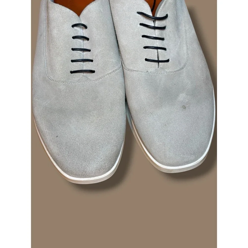 Wolf & Shepherd Crossover Longwing Smoke Suede Mens Shoes Size 11 Comfort Office